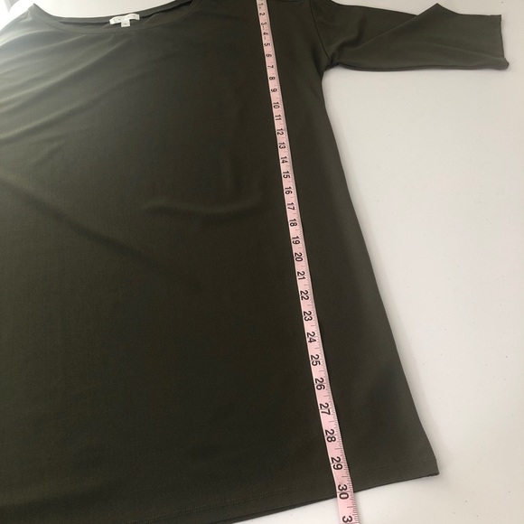 Leith Green Mini Shift Dress Size XS - Picture 10 of 11